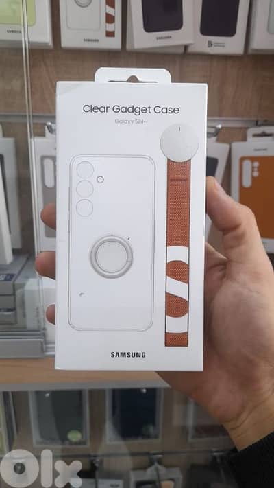 Clear gadget case s24 plus