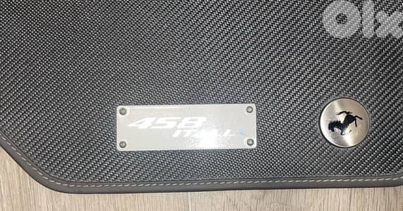 Ferrari 458 Italia Genuine Crabon Fiber Floor Mats OME