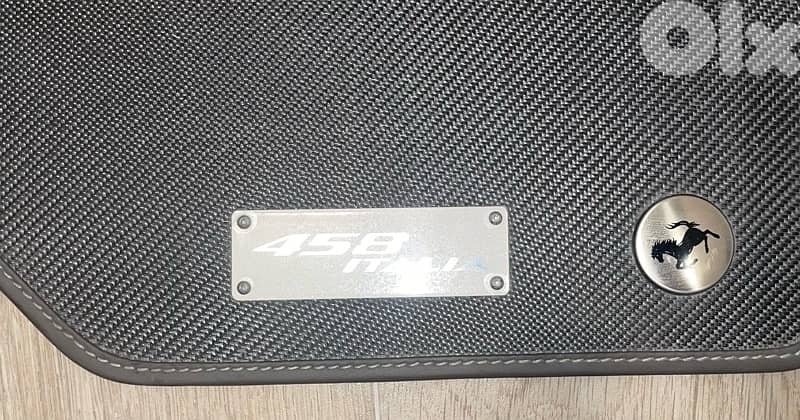 Ferrari 458 Italia Genuine Crabon Fiber Floor Mats OME 0