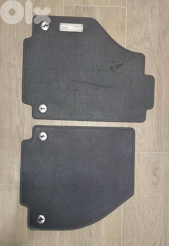 Ferrari 458 Italia Genuine Crabon Fiber Floor Mats OME 1