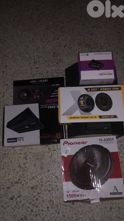 brand new sound system