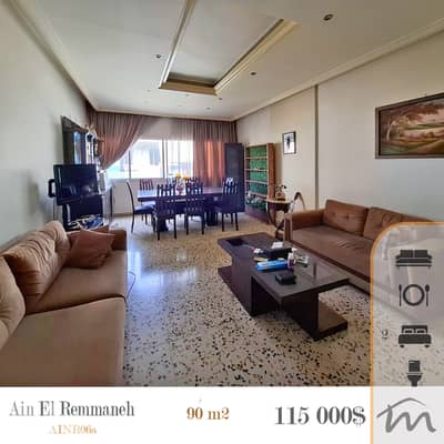 Ain El Remmeneh | 2 Bedrooms Apartment | Prime Rental Investment