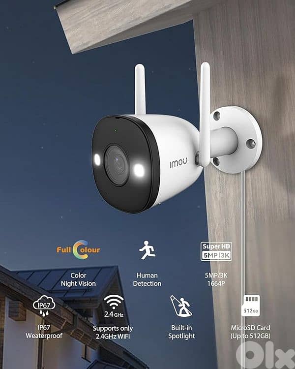 IMOU Wi Fi Bullet 5MP IP Camera 2