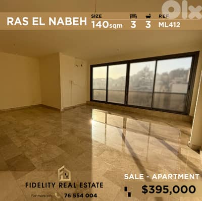 Apartment for sale in Ras El Nabeh ML412 شقة للبيع في رأس النبع