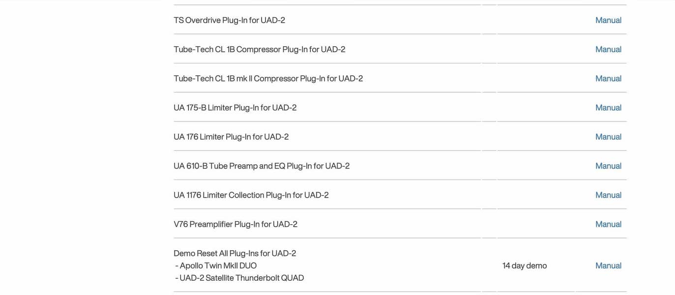 UAD Satellite DSP QUAD inc. 94 plugins 12