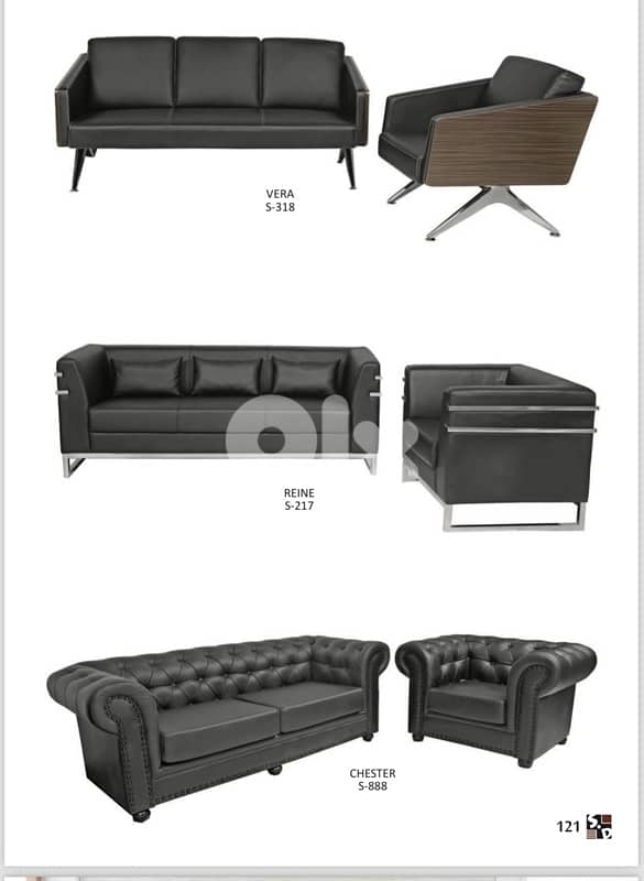 Leather sofa          صالونات جلد 5
