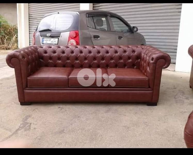 Leather sofa          صالونات جلد 10