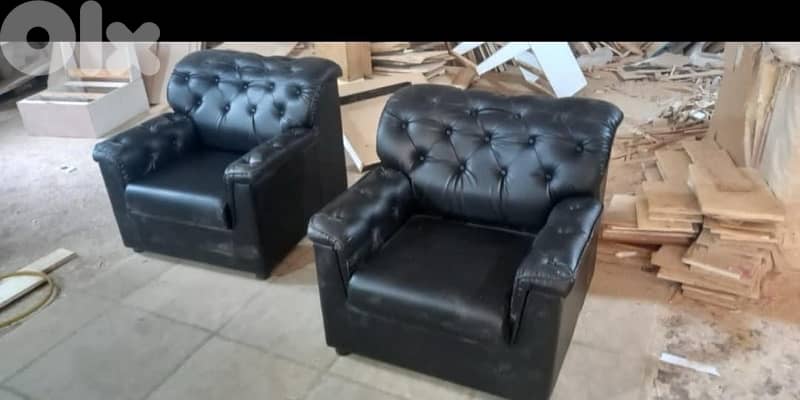Leather sofa          صالونات جلد 14