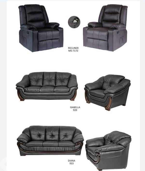 Leather sofa          صالونات جلد 15