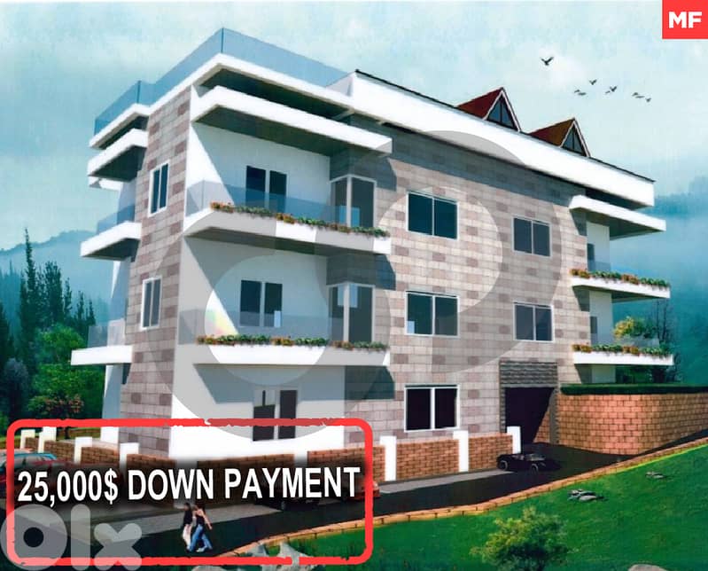 mountain and sea view, Great deal, hamat, batroun/حامات REF#MF127584 0