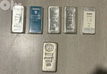 Silver Coins and Bars