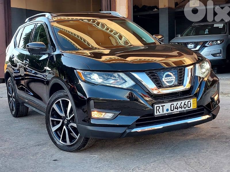 Nissan Rogue 2018 SL Platinium basket leather super clean 0