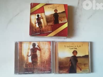 Two movie soundtrack CDs "Caramel" & "Maintenant on va ou ?"