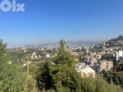 Beautiful land for sale in atchaneh 1 minute from beit misk