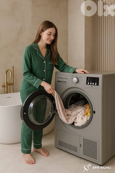 Campomatic Dryer 9kg/Heat Pump كفالة شركة