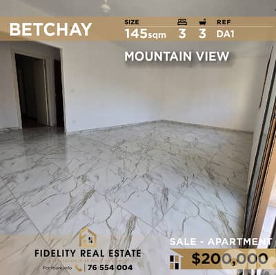 Apartment for sale in Betchay DA1 شقة للبيع في بيطشاي