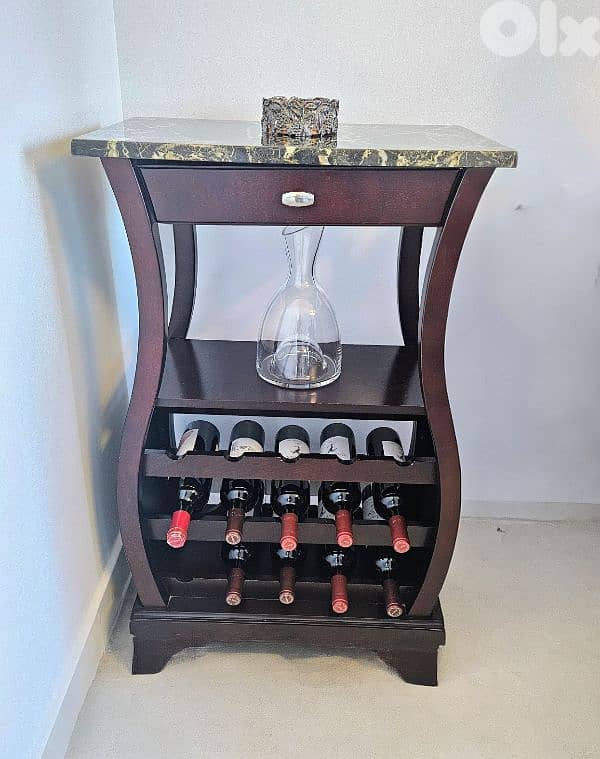 wine rack console 1