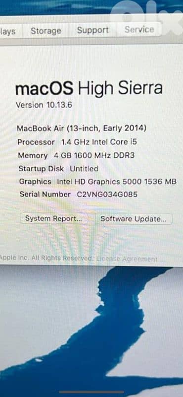 Macbook air 13 inch 2