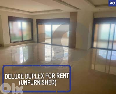 Deluxe Duplex for rent (Unfurnished) - Ballouneh REF#PO127600