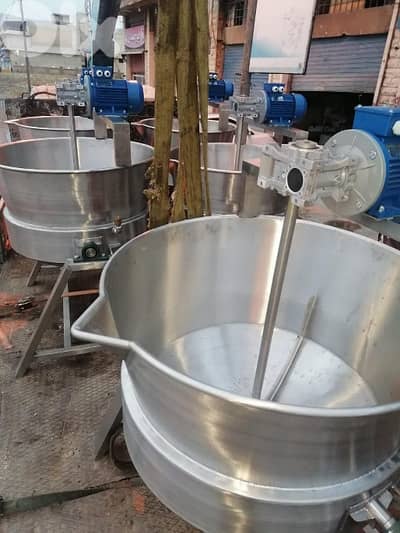Jam Mixing and Cooking Machine – 150 Liters   ماكينة طبخ وخلط المربى –