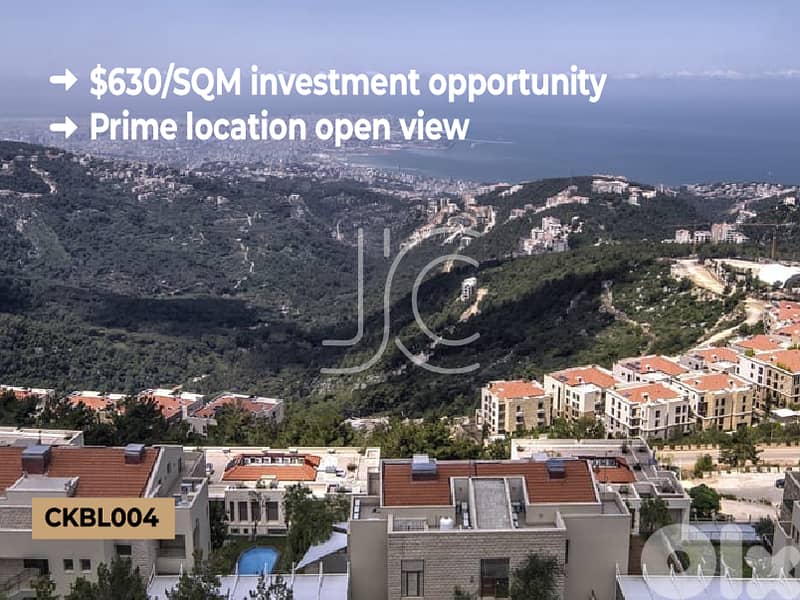 $630/sqm Rare Land in Beit Misk-أرض في بيت مسك 630 دولار للمتر المربع 0