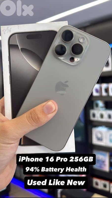 HURRY UP IPHONE 16 PRO (256GB) SUPER CLEAN 1