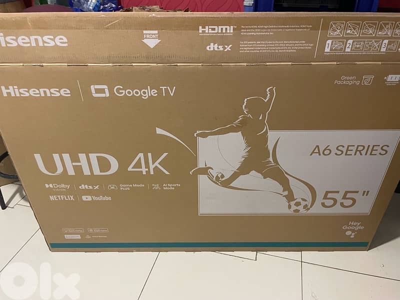 Hisense 55 inch 0 scratch 1