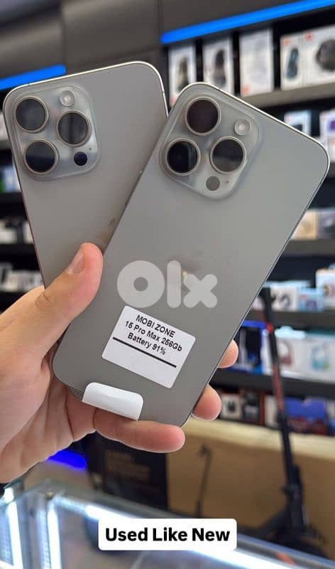 HURRY UP IPHONE 15 PRO MAX (256GB) SUPER CLEAN 0