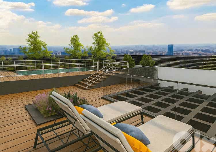 UNDER CONSTRUCTION PENTHOUSE IN ACHRAFIEH | PRIVATE POOL & TERRACE 0