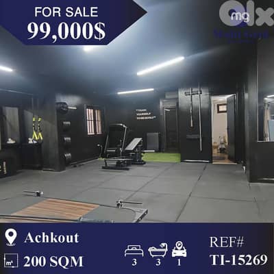 TI-15269 / Apartment for Sale in Achkout, شقة للبيع في عشقوت