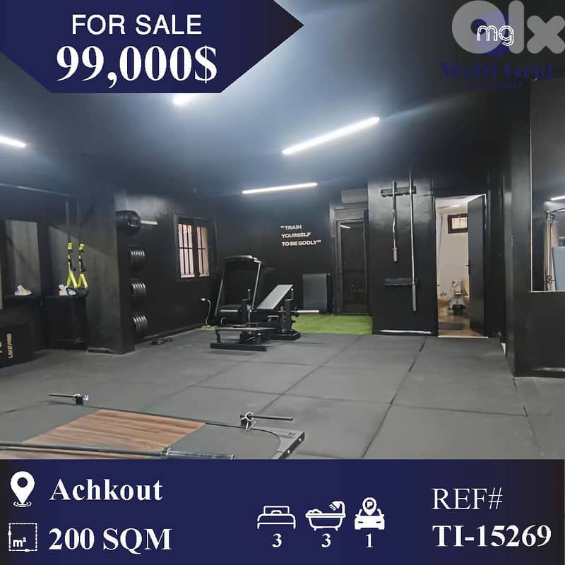 TI-15269 / Apartment for Sale in Achkout, شقة للبيع في عشقوت 0