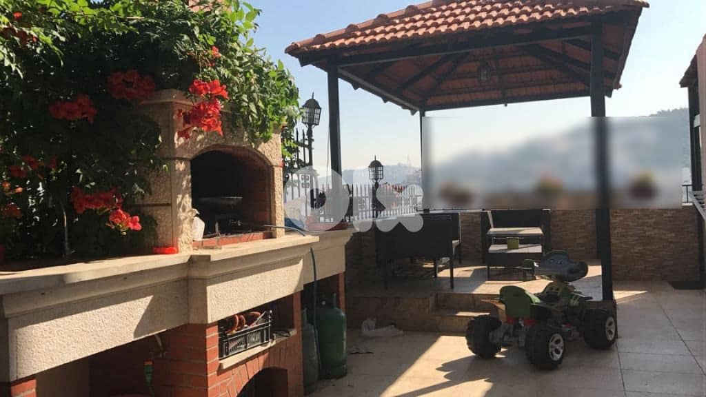 FURNISHED OPEN VIEW APARTMENT FOR SALE IN FANAR WITH TERRACE, (FA-179) 0