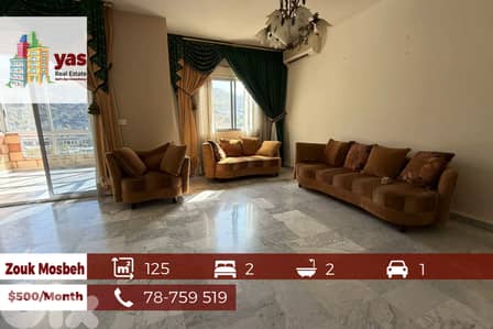 Zouk Mosbeh 125m2 | Rent | Well Maintained | Private Street | EL