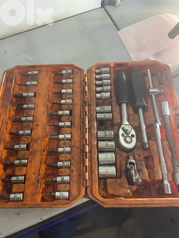 Full car workshop tool set, عدة كراج 1