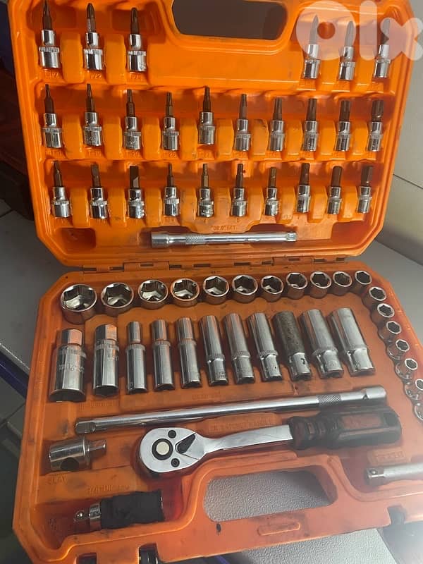 Full car workshop tool set, عدة كراج 11