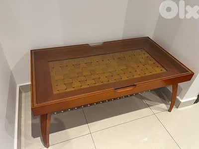 طاولة خشب زان درجه اولى 110*60 cm