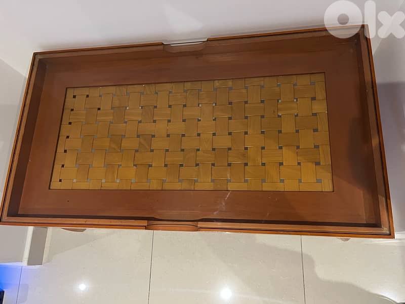 طاولة صالون انتيك شغل قديم انكليزي درجه اولى 110*60 cm 2
