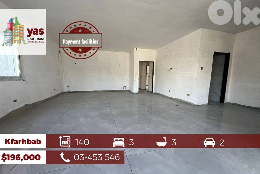 Kfarhbab 140m2 | Under construction | High-End | Astonishing View | 0