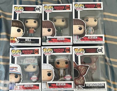 Funko pops strangers things