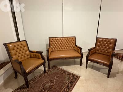 5 seaters leather Salon
