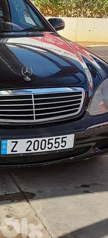 S 320 V6 & Special Plate