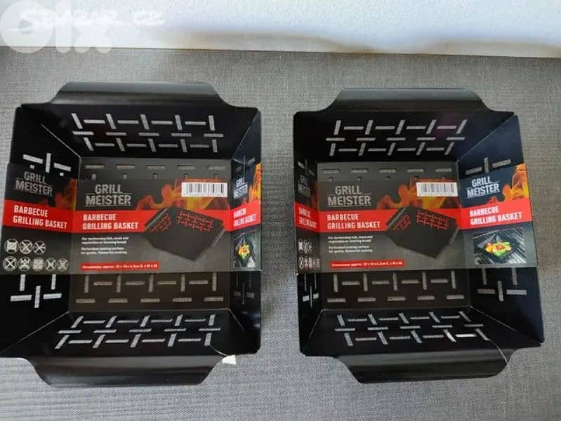 grill meister barbecue grilling basket 1