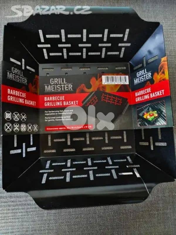 grill meister barbecue grilling basket 2