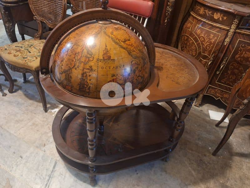 trolley bar vintage Italy original globe 0