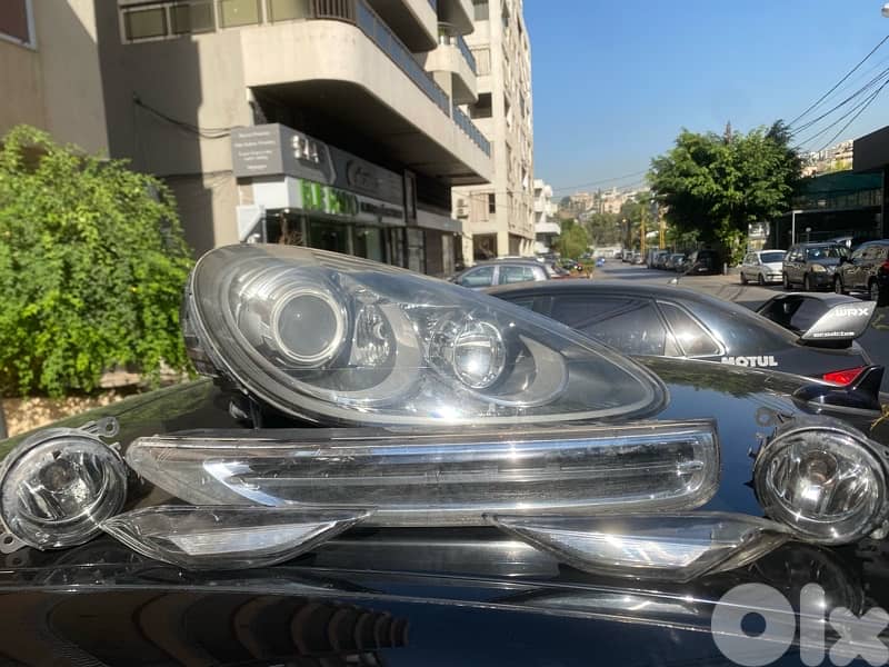 porsche lightsاضوية بورش كايان اي   ٢٠١١. 0