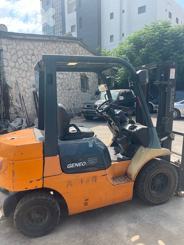 Forklift Toyota 2.5 ton 2