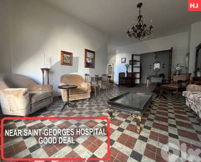 Spacious, bright ,Prime location, beirut, achafieh REF#HJ127627