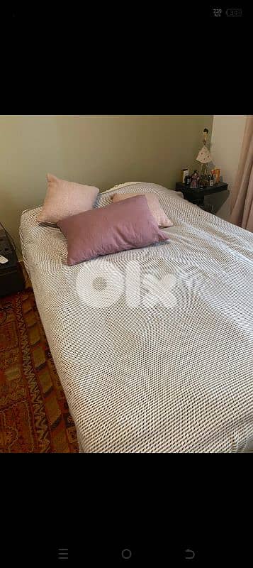 Bed set with 4 drawers 3