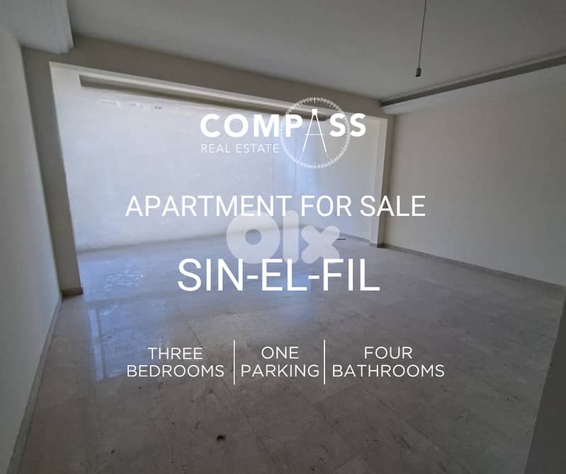 New Residential Apartments for Sale in Sin El Fil – 120 sqm 0
