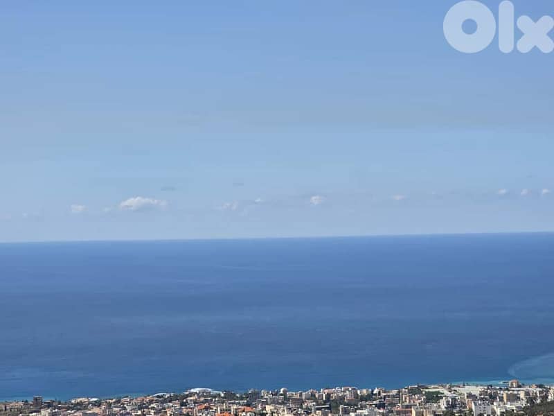 Amazing underconstruction project with an open sea view in Jbeil#BJ 0